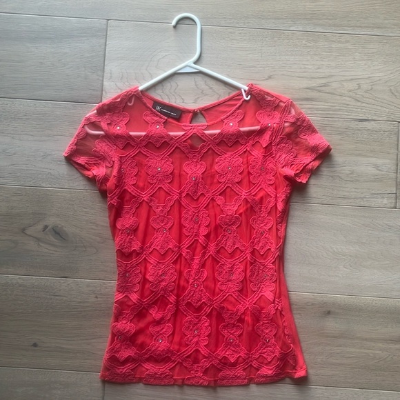 INC International Concepts Ref T-Shirt XS - Picture 1 of 5